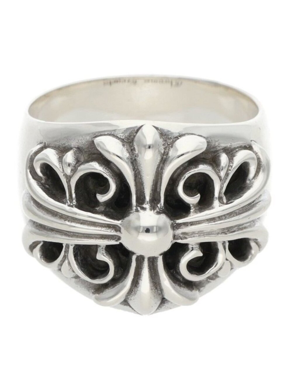 Chrome Hearts Keeper Silver Ring